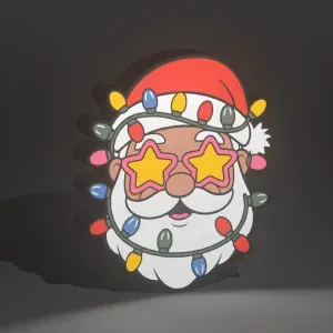 Lightbox, Fun Santa Claus Christmas Lights