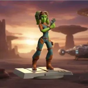 Hera Syndulla Star Wars by Scanner 3d Creality Raptor