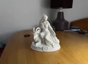 Capricorn Zodiac – Sea Goat Goddess Figurine