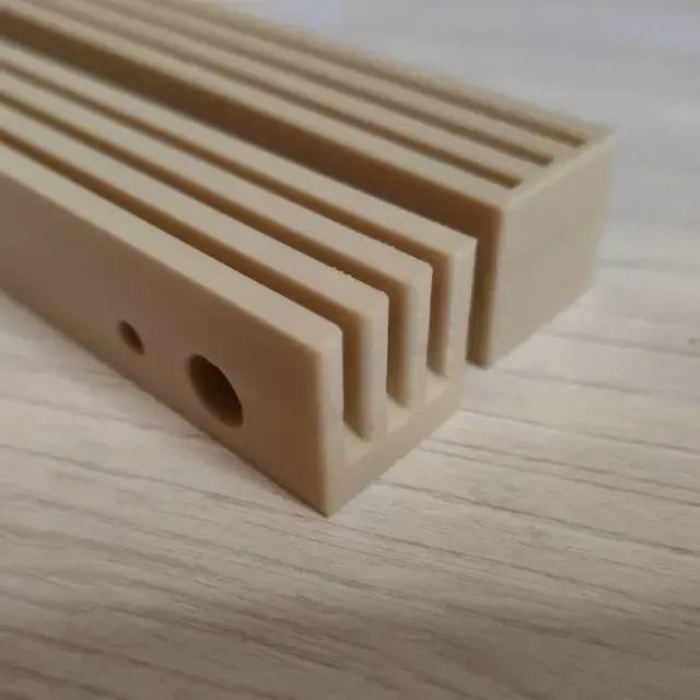 Guide rails for PEI heating plates (mounting under the desk)