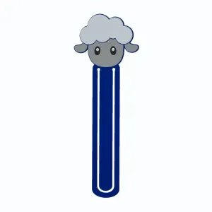 Sheep Head - Farm Animals - Bookmark v2