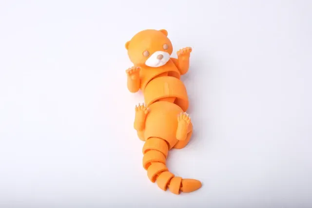 Articulated Charming Otter Toy - Сute Flexi Animal — Image 2 of 4