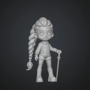 demon hunter Rumi model