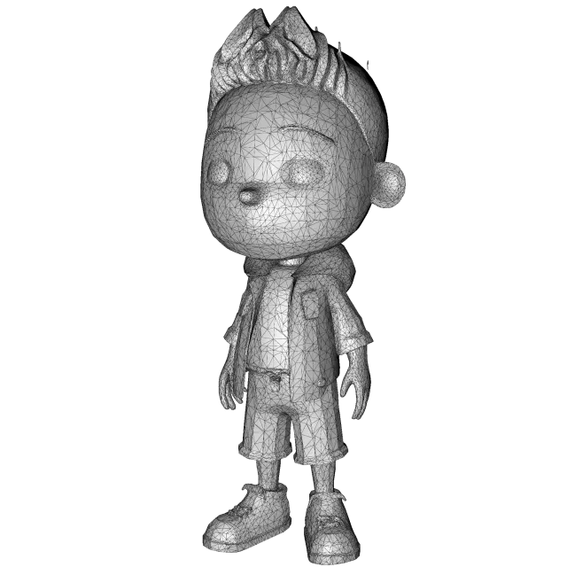 Stylized Character Collection Vol. 01 – Kitbash High-Poly 3D — Фото 2 из 9