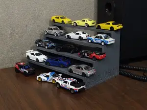 Display Stand for 1:64 Hotwheels and Matchbox