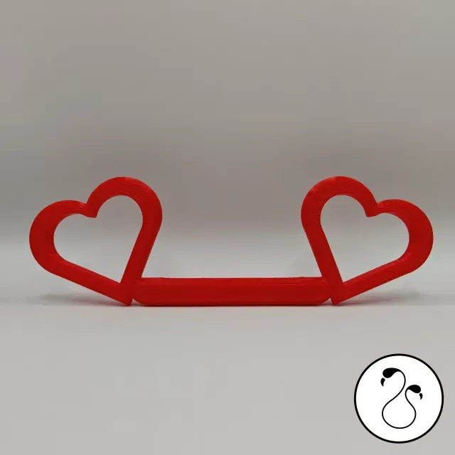Heart Instax Mini Stand – Romantic Photo & Lithophane Holder — Фото 5 из 6
