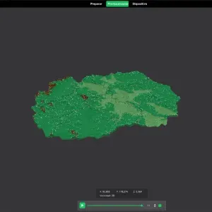 Regions of North Macedonia. 3D Map puzzle (8-piece)