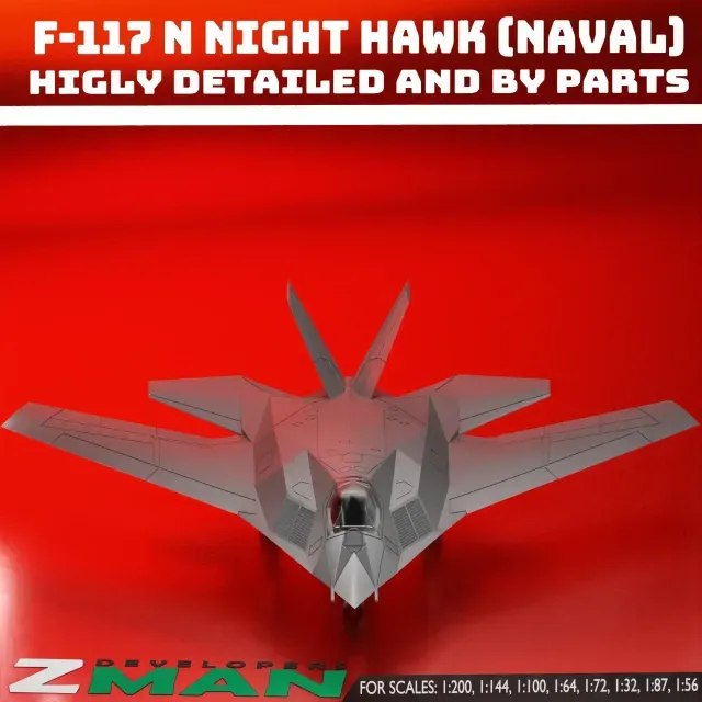 F-117N (NAVAL STEALTH BOMBER) V2 — Фото 7 из 9