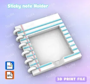 Post-It, Sticky Note Holder Spiral notebook