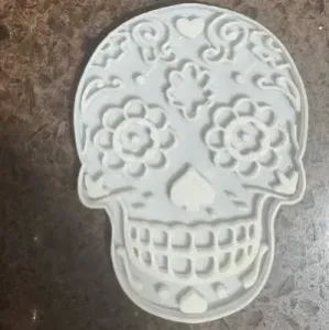 Cúuter cookie calavera mexicana