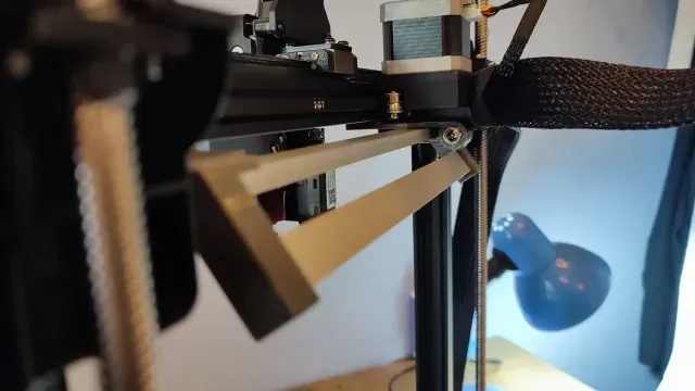 Ender-3 V3 KE - Gantry Strip LED Light Bracket — Image 4 of 9