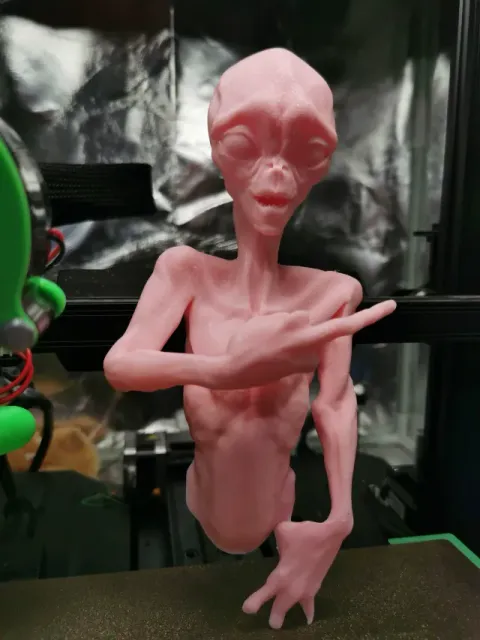FLIP OFF ALIEN WALL ART - PERFECT FOR HALLOWEEN! — Image 3 of 8