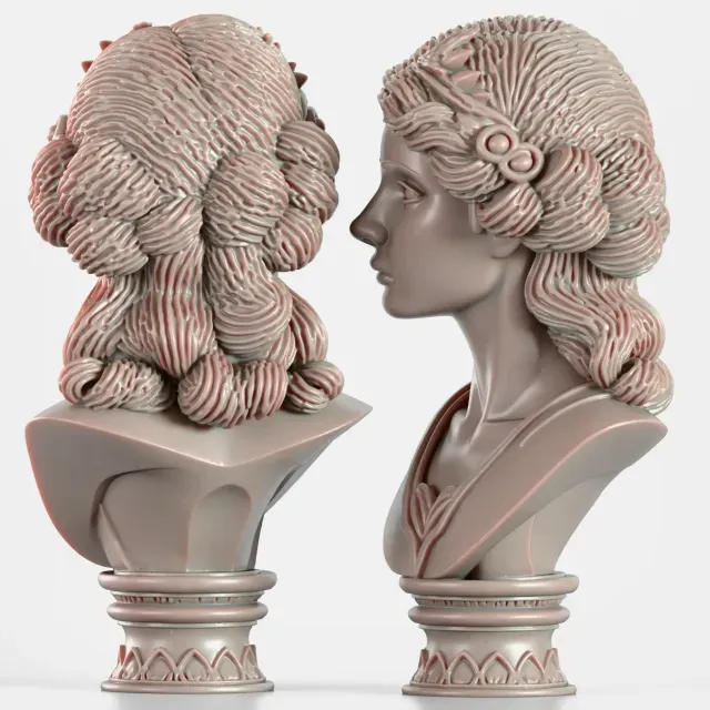 Women Greek Bust Decoration — Фото 2 из 4