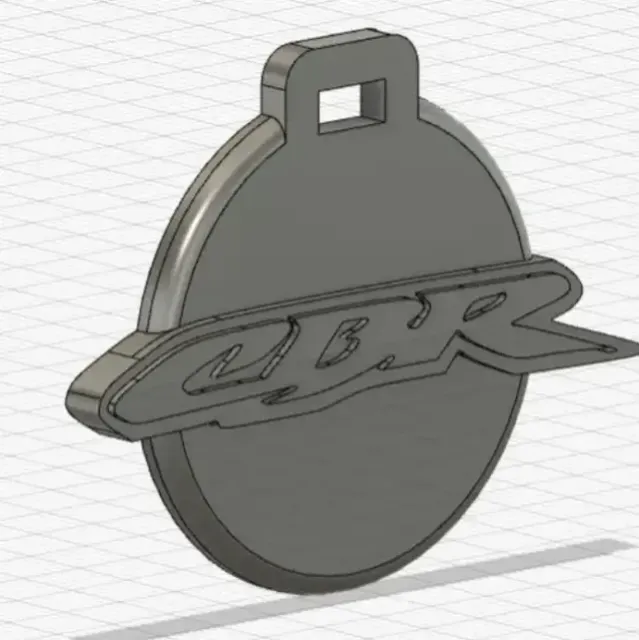 Pendentif porte clé Honda CBR / Honda CBR Key ring ornement — Фото 2 из 3