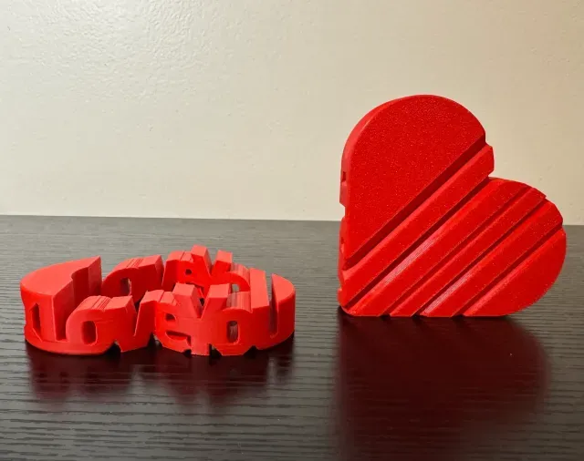 Heart Text Flips - "I Love You" — Image 6 of 9