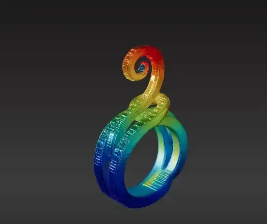 Ascending Spiral Loop Ring – Noah0x03 — Фото 4 из 7