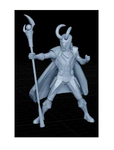Crystal Marvel Loki 3D Collectible