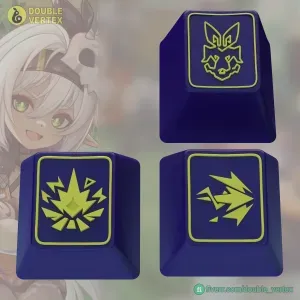 Genshin Impact Ianshan Keycaps – OEM Profile STL Files