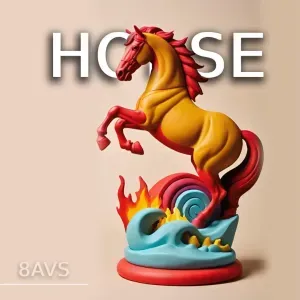 🐴🎄 New Year’s Happy Horse 🔥🐎