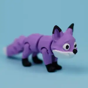 Flexi Fox | Print-in-place | No Support