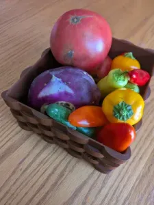 Basket Weave Containers / Lids no supports required-2 sizes