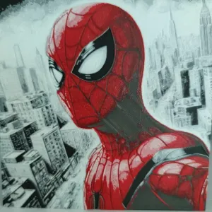 Hueforge Spiderman
