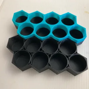 Modula Hexagonal Paint Storage
