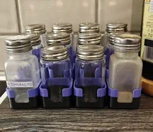 Spice Jar holder 4 x 3, for 42x42 mm jars
