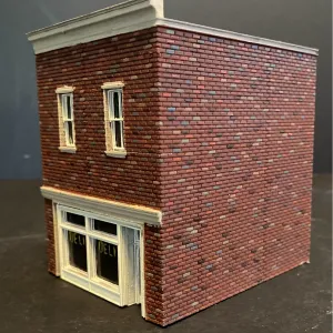 HO Scale brick commercial building THE SPENCER BUILDING