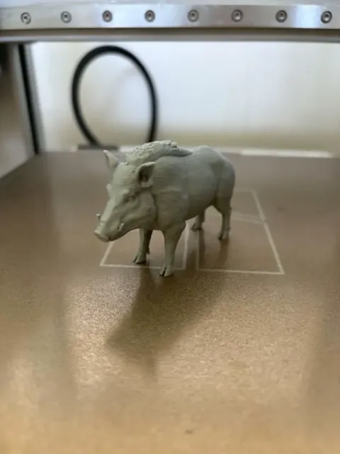 Realistic Wild Boar-Detailed 3D Print Figure — Фото 3 из 3