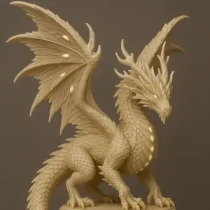 Dragão de penas