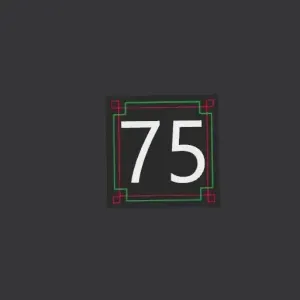 75 Door Number