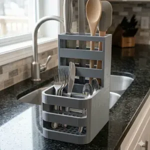 Duo-Tower Kitchen Organizer