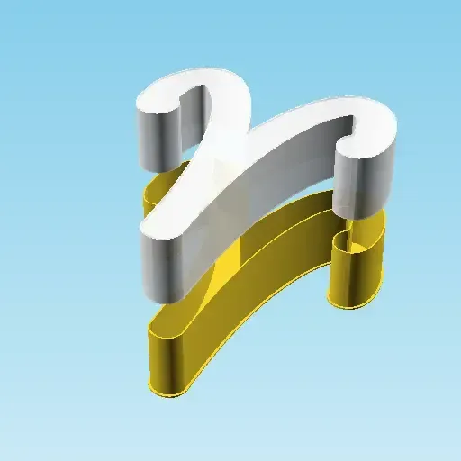 Aries symbol, nestable box (v2)