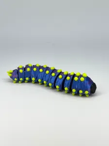 flexible toxic caterpillar insect toy