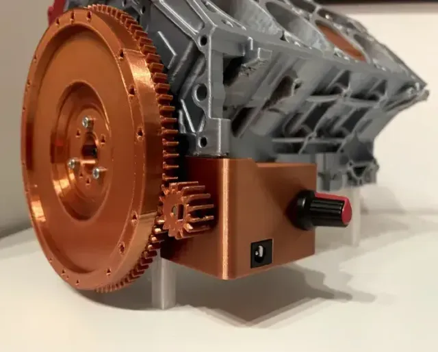 Chevy Camaro LS3 V8 Engine - printable valves, lifters + N20 — Image 2 of 9