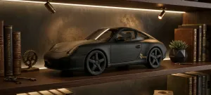 PORSCHE 911 MODELO A ESCALA DE AUTO DEPORTIVO