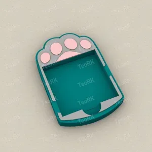Post-It, Sticky Note Holder cat hand - stay pawsite