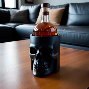 Skull Bottle Cooler – Bold Home Decoration