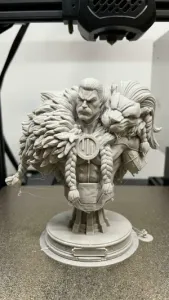 Omni-Man Bust STL Invincible Sculpture 3D Print