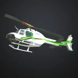 Jamaican Airborne Recreation Bell 206 🇯🇲