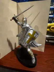 Medieval Knight & stand