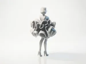 Lady Gaga Figurine Celebrity 3D Printable