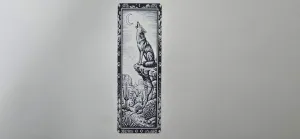 Howling Wolf Moon Canyon Bookmark
