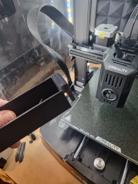 Ender-3 V3 KE/SE removable bin, cable holder and lid — Фото 3 из 9