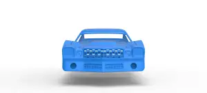 Shell of Vintage Dirt late model Race car Scale 1:25