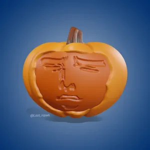Yaranaika pumpkin for Halloween