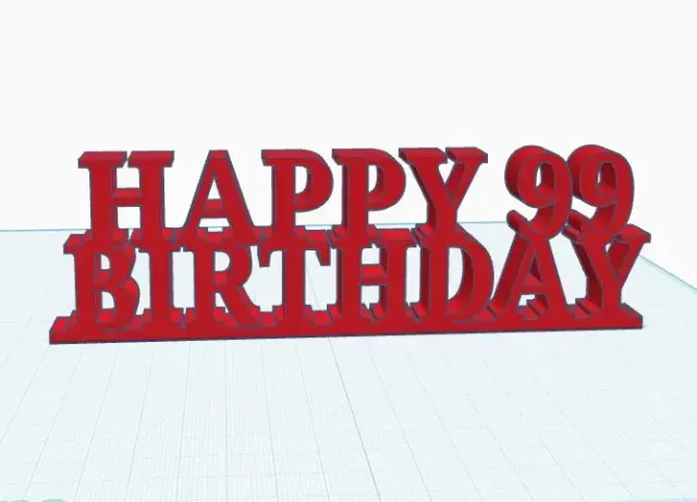 Happy Birthday 99