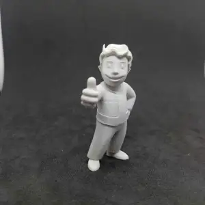 Fallout Inspired Vault Boy Mascot Toy Figurine