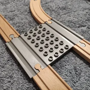 Brio/Duplo train station base adapter